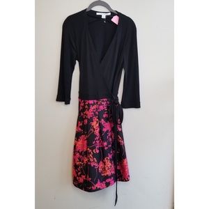 Diane Von Furstenberg floral wrap dress